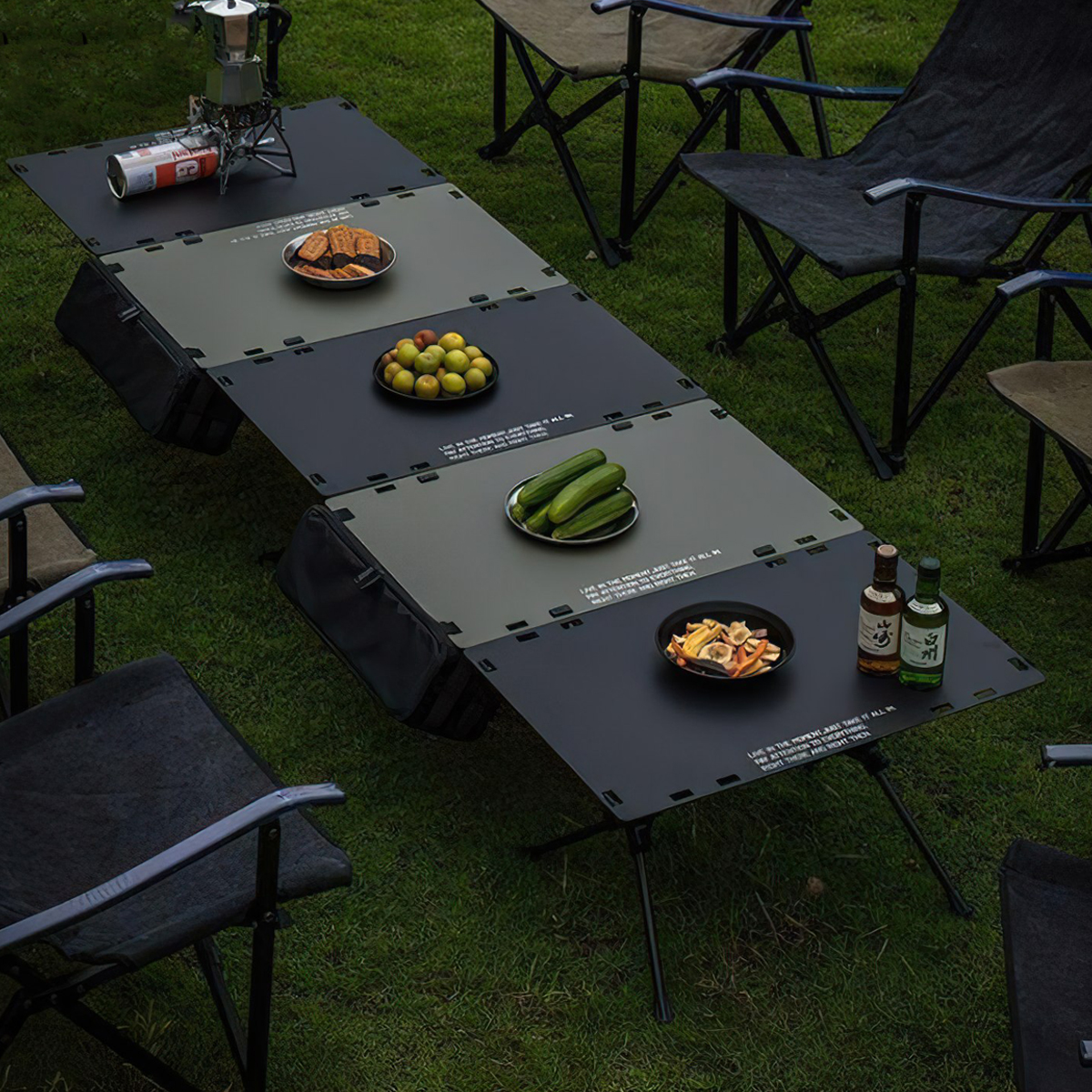 Campingmoon T-510 Bàn Nhôm Cắm Trại Đa Năng