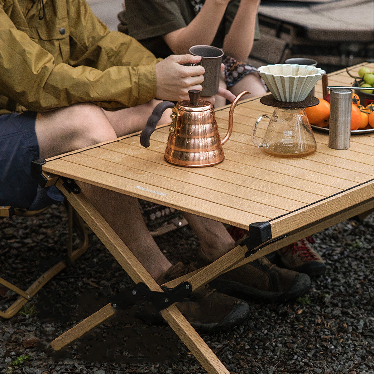 Naturehike Bàn Nhôm Cuộn Cắm Trại Dã Ngoại