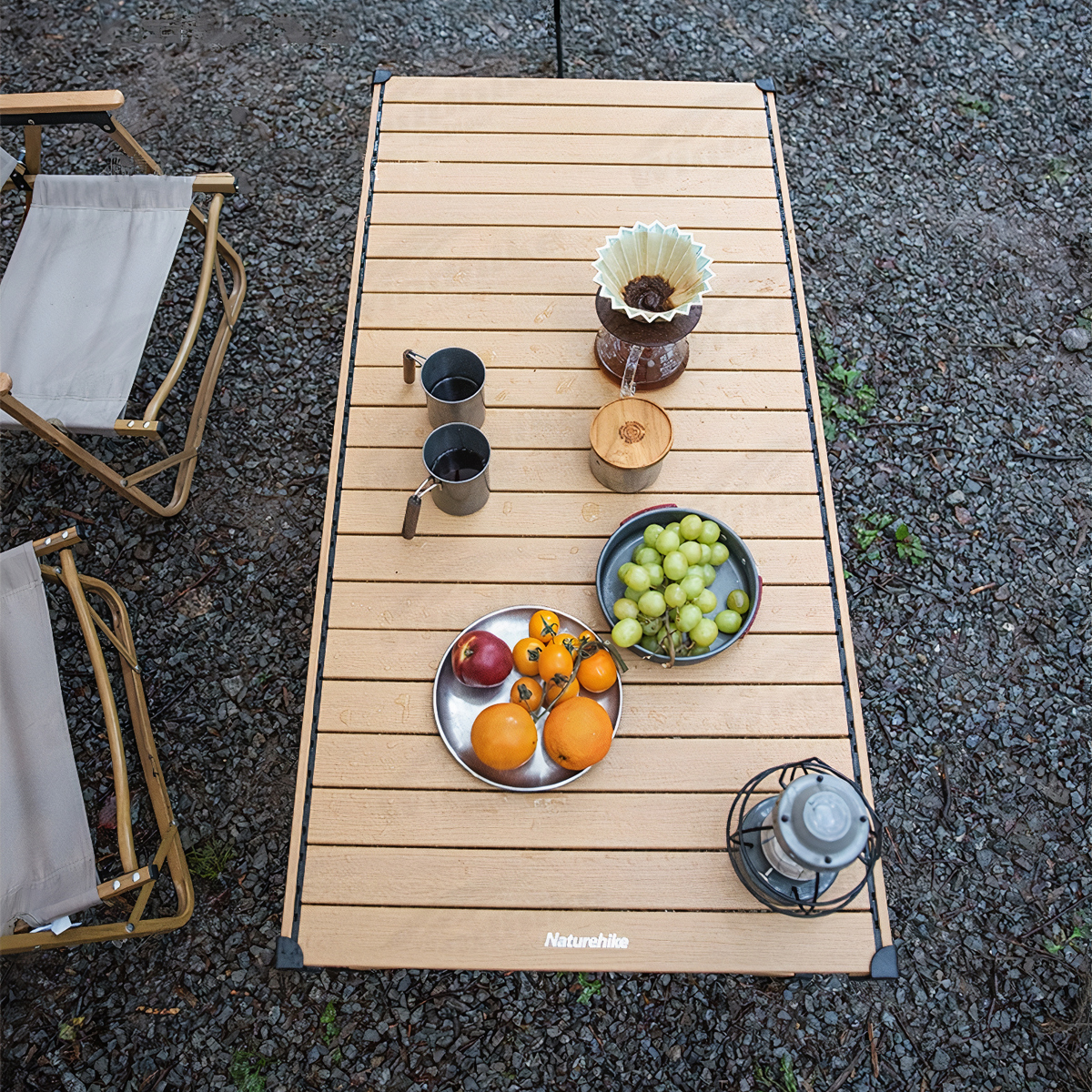 Naturehike Bàn Nhôm Cuộn Cắm Trại Dã Ngoại