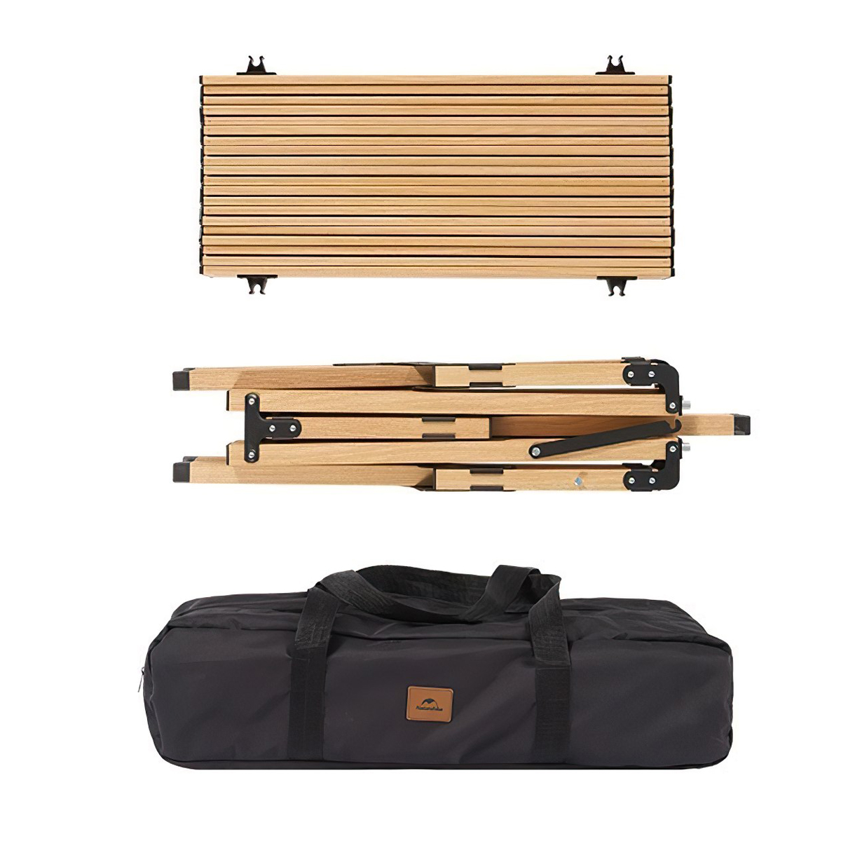 Naturehike Bàn Nhôm Cuộn Trứng Xếp Gọn Cắm Trại CNK2300JU010