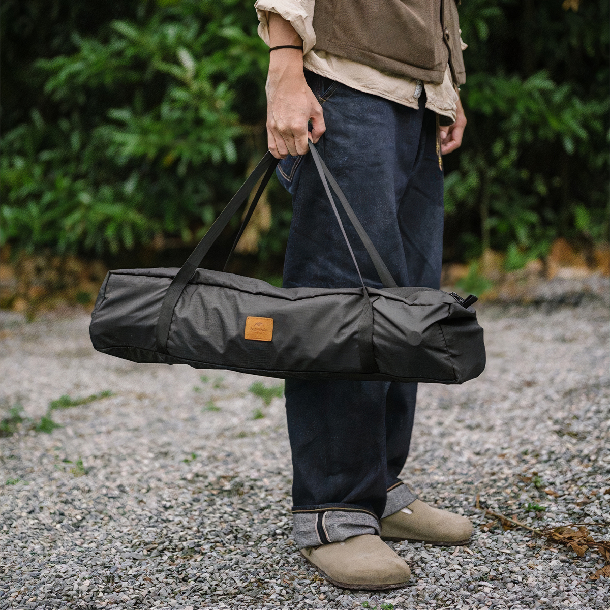 NatureHike CNH22JU025 Bàn nhôm cắm trại gấp gọn điều chỉnh độ cao FT12