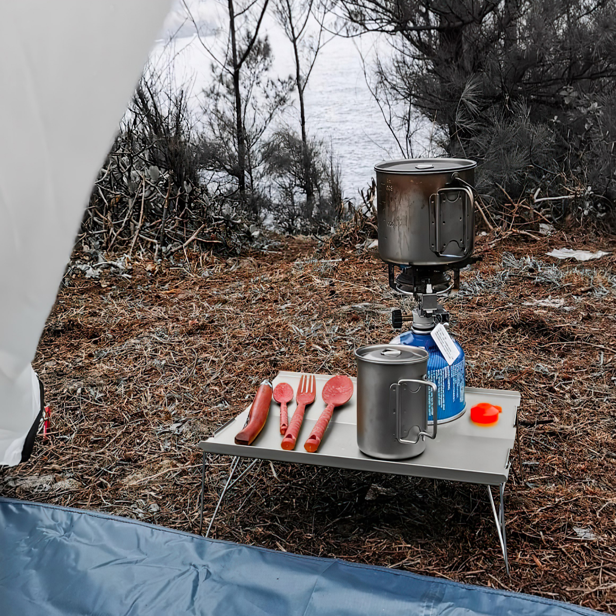 Naturehike NH17Z001-L Bàn Nhôm Mini Cắm Trại Gấp Gọn Aluminum Alloy Folding Table