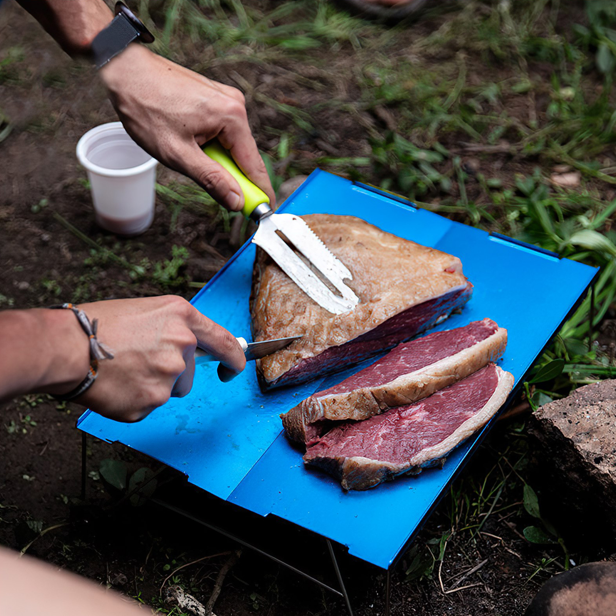 Naturehike NH17Z001-L Bàn Nhôm Mini Cắm Trại Gấp Gọn Aluminum Alloy Folding Table