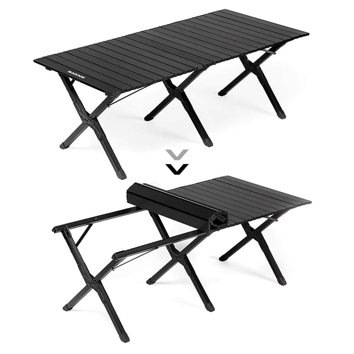 Bàn Nhôm Xếp Gọn Cắm Trại Blackdog Aluminum Alloy Egg Roll Table