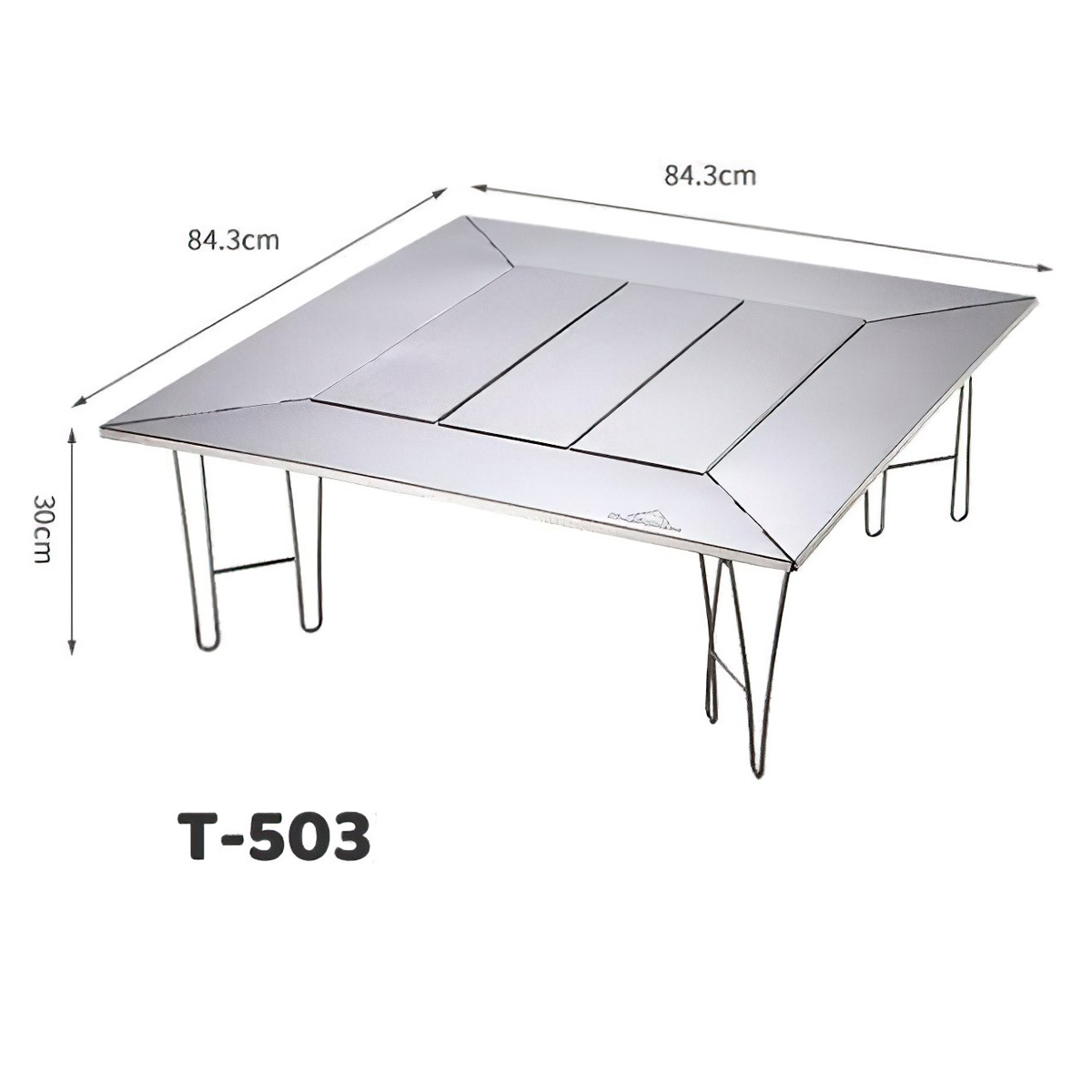 Bàn Quây Bếp Nướng Cắm Trại CampingMoon T-503