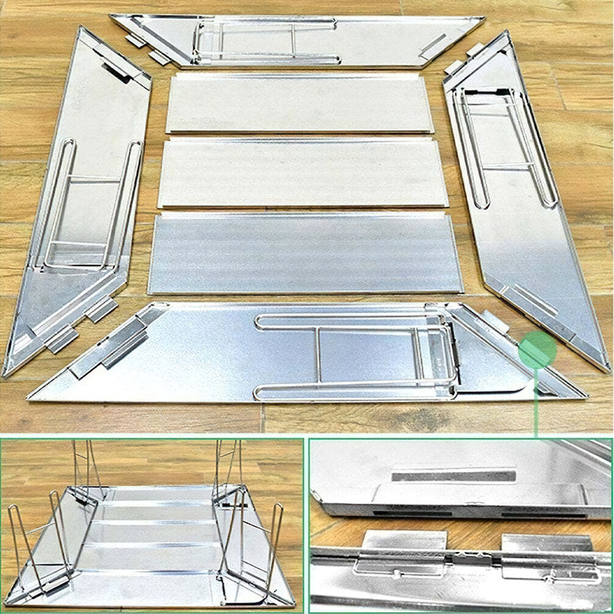 Bàn Quây Bếp Nướng Cắm Trại CampingMoon T-503