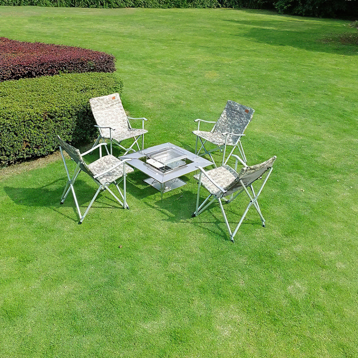 Bàn Quây Bếp Nướng Cắm Trại CampingMoon T-503