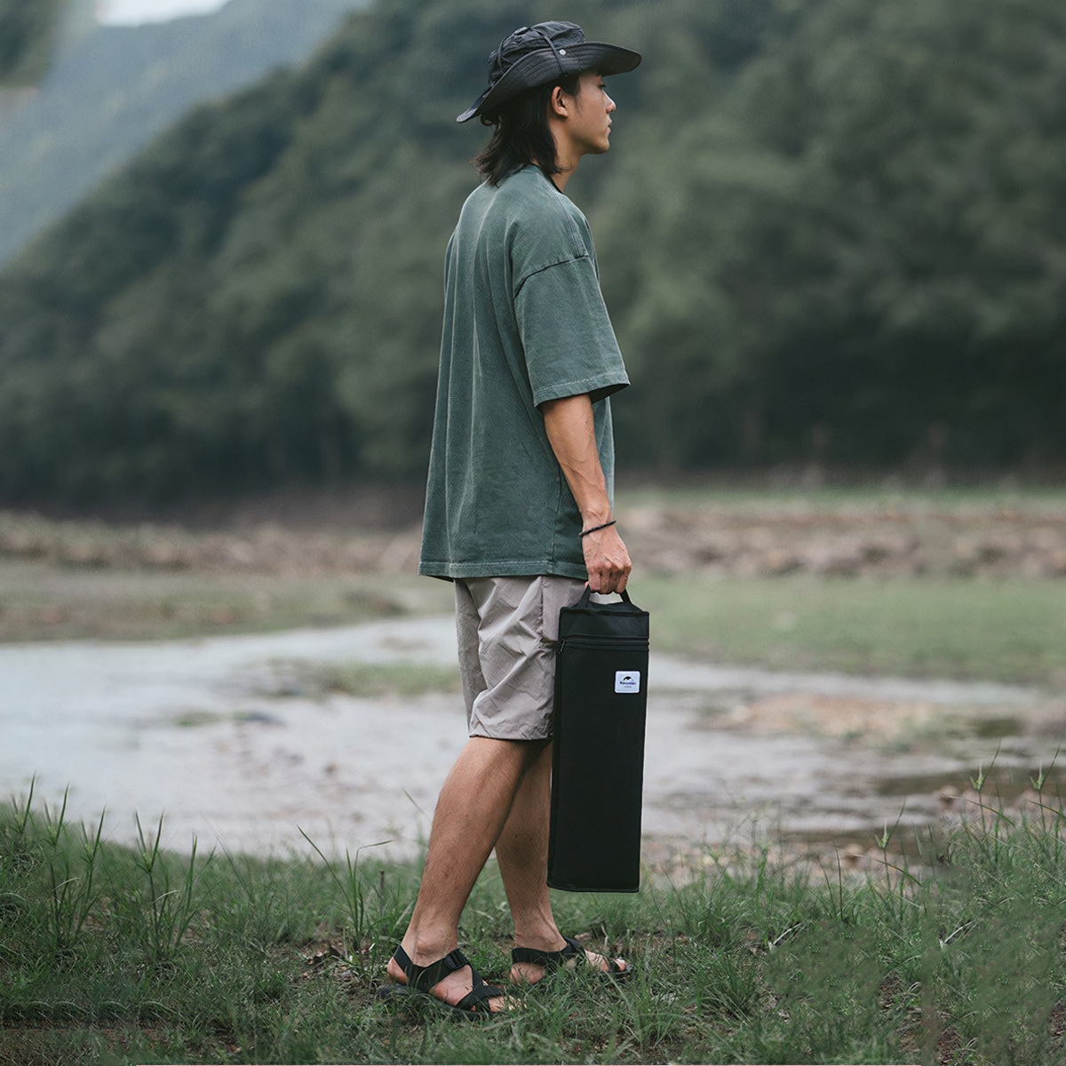 NatureHike Bàn Cắm Trại Vải Cuộn Gấp Gọn