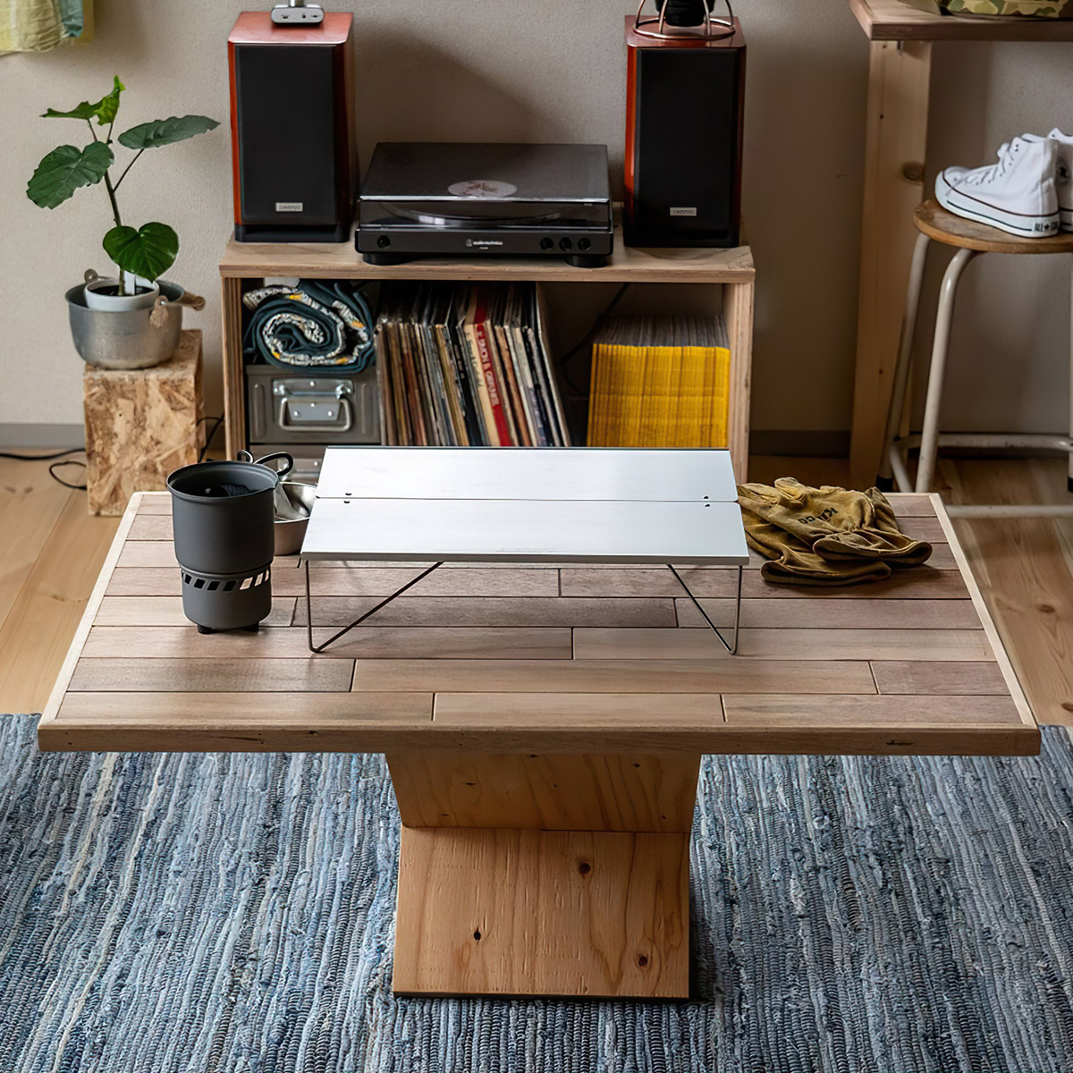 Bàn Xếp Gọn Cắm Trại Du Lịch Soto Field Hopper