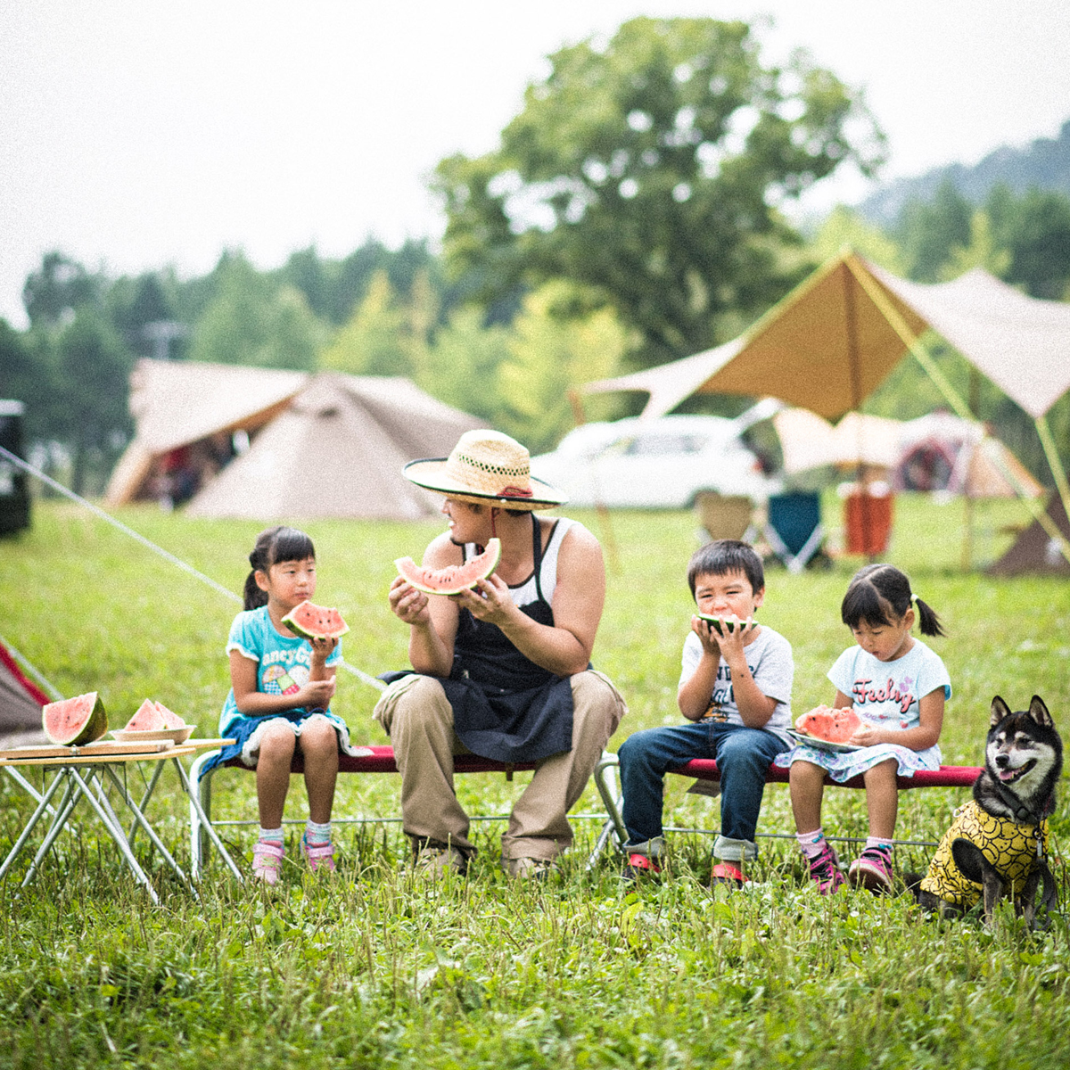 Băng Ghế Cắm Trại Du Lịch Snowpeak Fd Bench Red