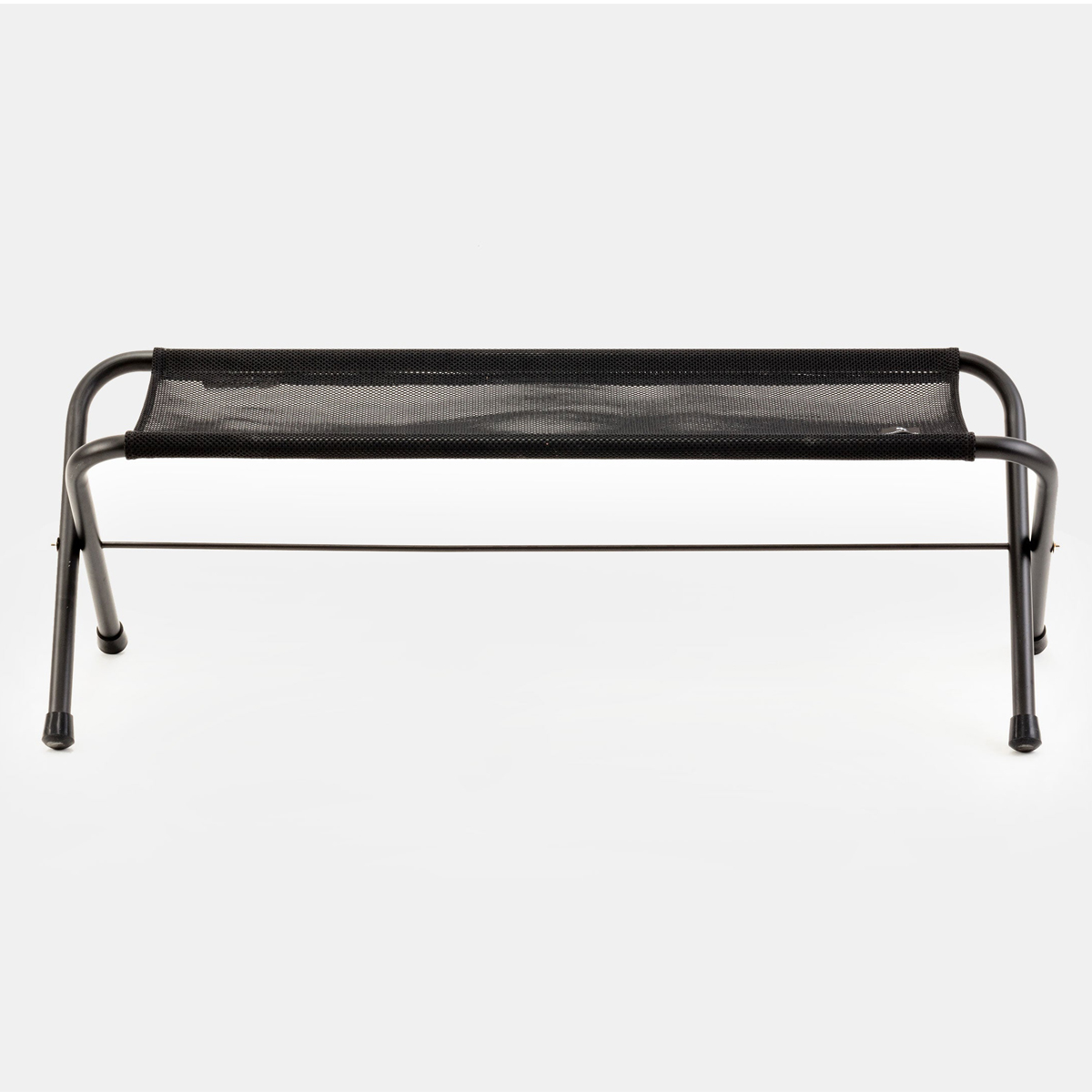 Băng ghế lưới Cắm Trại Du Lịch Snowpeak Mesh FD Bench Black