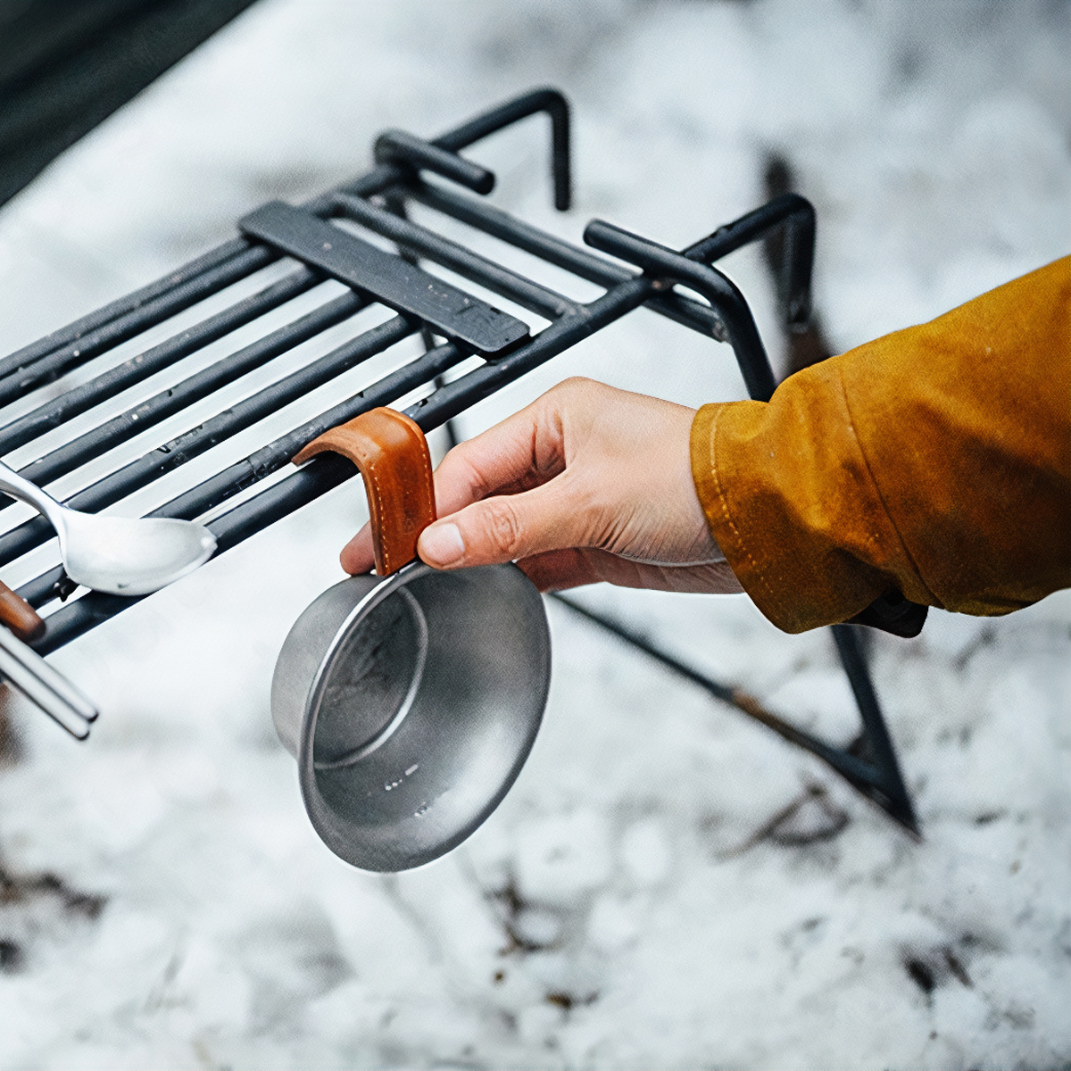 Naturehike Bát Cá Nhân Inox Glamping – Đi Rừng, Cắm Trại