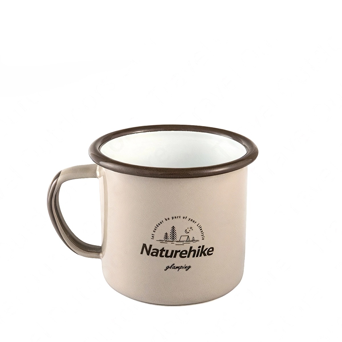 Naturehike Bát Đĩa Cắm Trại Du Lịch Tráng Men