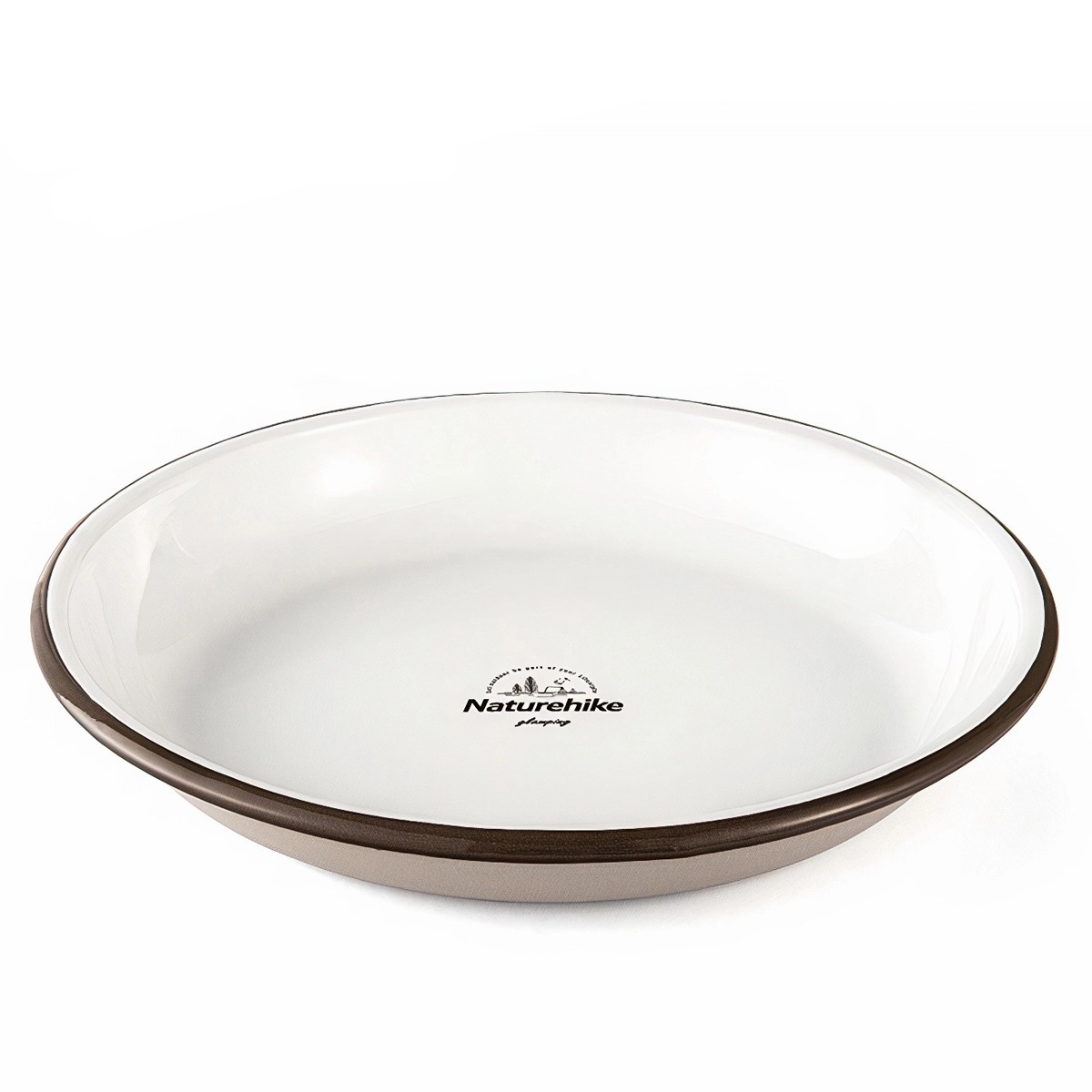 Naturehike Bát Đĩa Cắm Trại Du Lịch Tráng Men