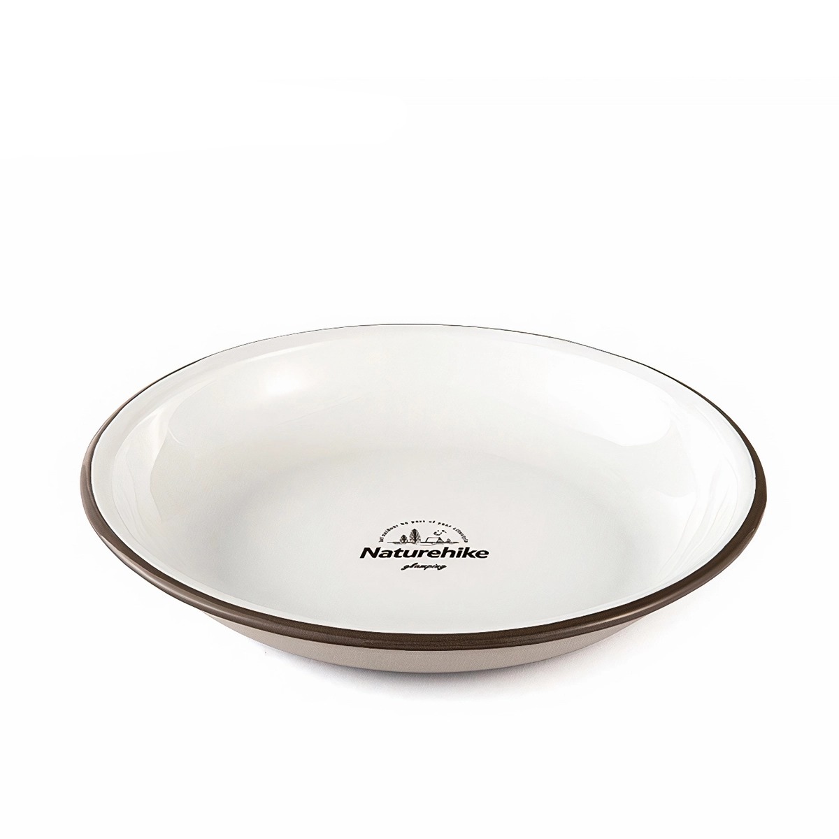 Naturehike Bát Đĩa Cắm Trại Du Lịch Tráng Men