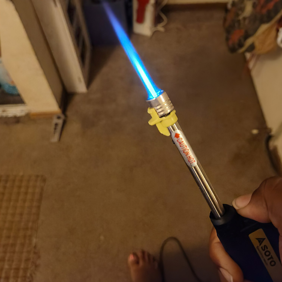 Bật Lửa Cắm Trại Du Lịch Soto Slide Gas Torch