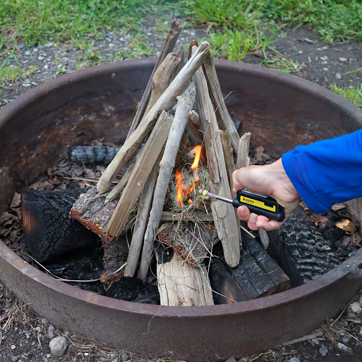 Bật Lửa Cắm Trại Du Lịch Soto Slide Gas Torch