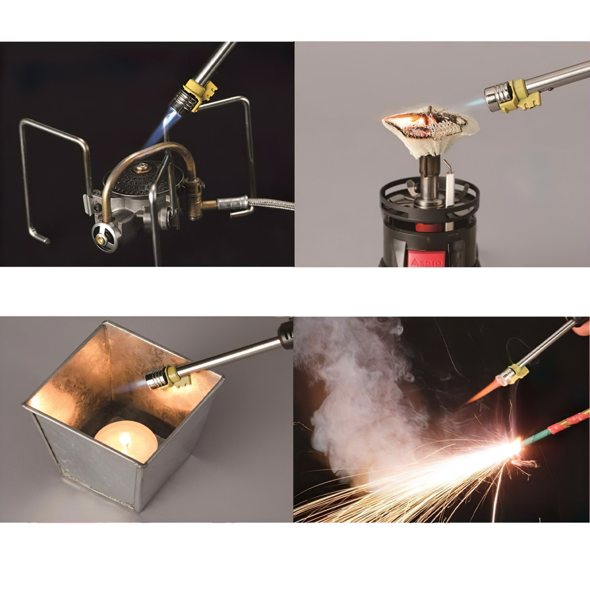 Bật Lửa Cắm Trại Du Lịch Soto Slide Gas Torch