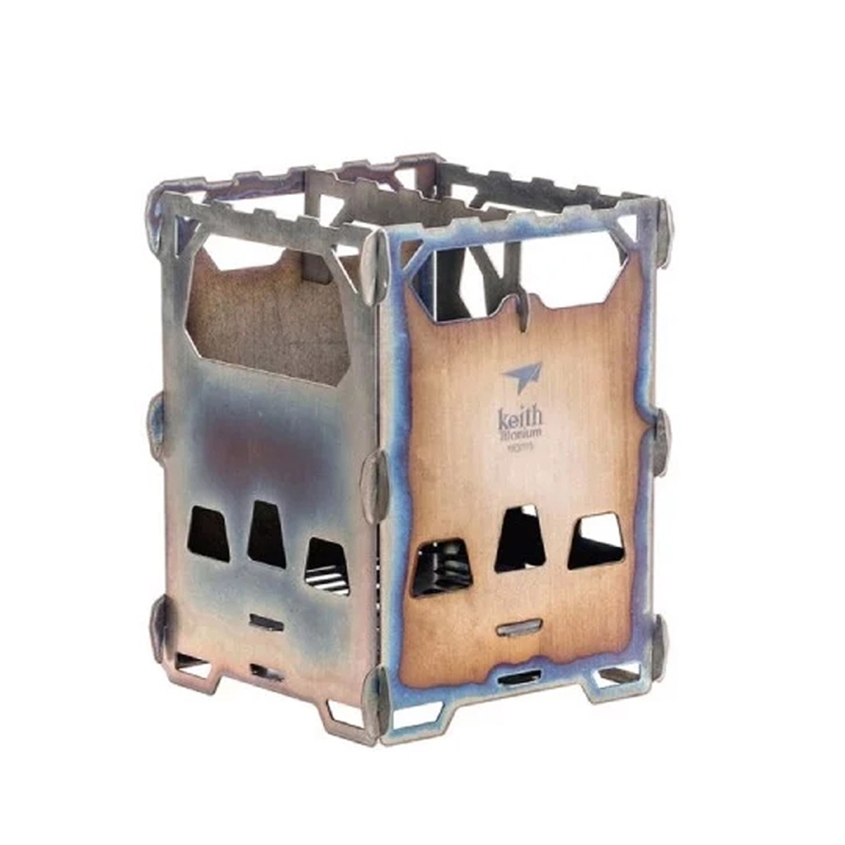 Keith Titanium Bếp Cắm Trại Củi Xếp Gọn