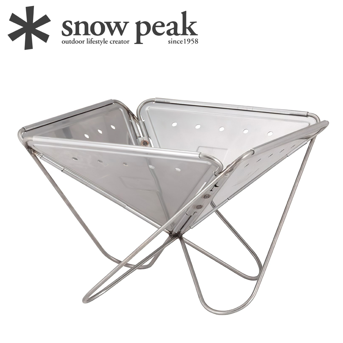 Bếp Củi Cắm Trại Du Lịch Snowpeak Pack & Carry L Fireplace