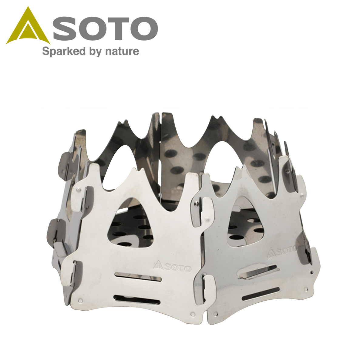 Bếp Củi Cắm Trại Du Lịch Soto Fire Base Hexa