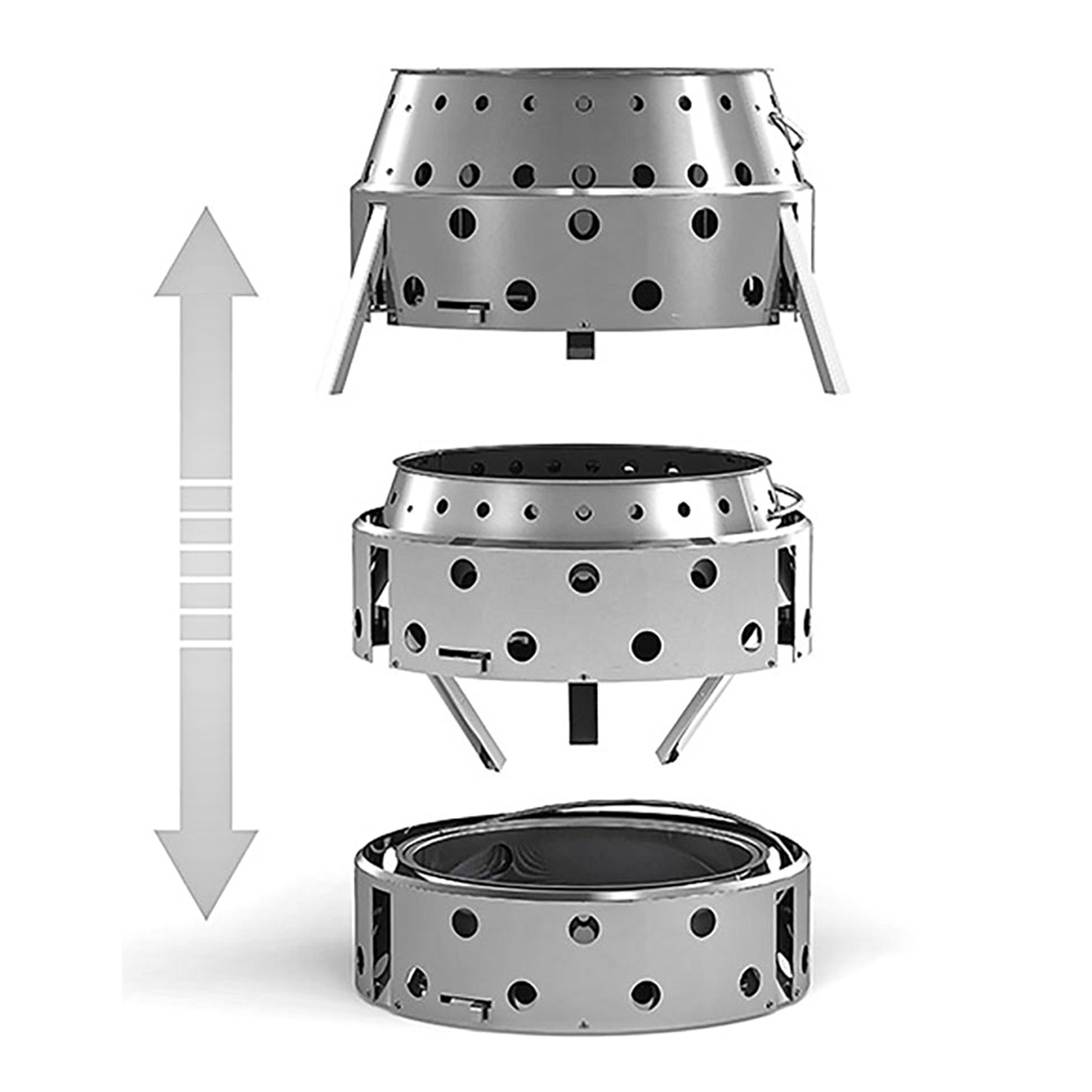 Petromax Atago Bếp Củi Dã Ngoại, Cắm Trại