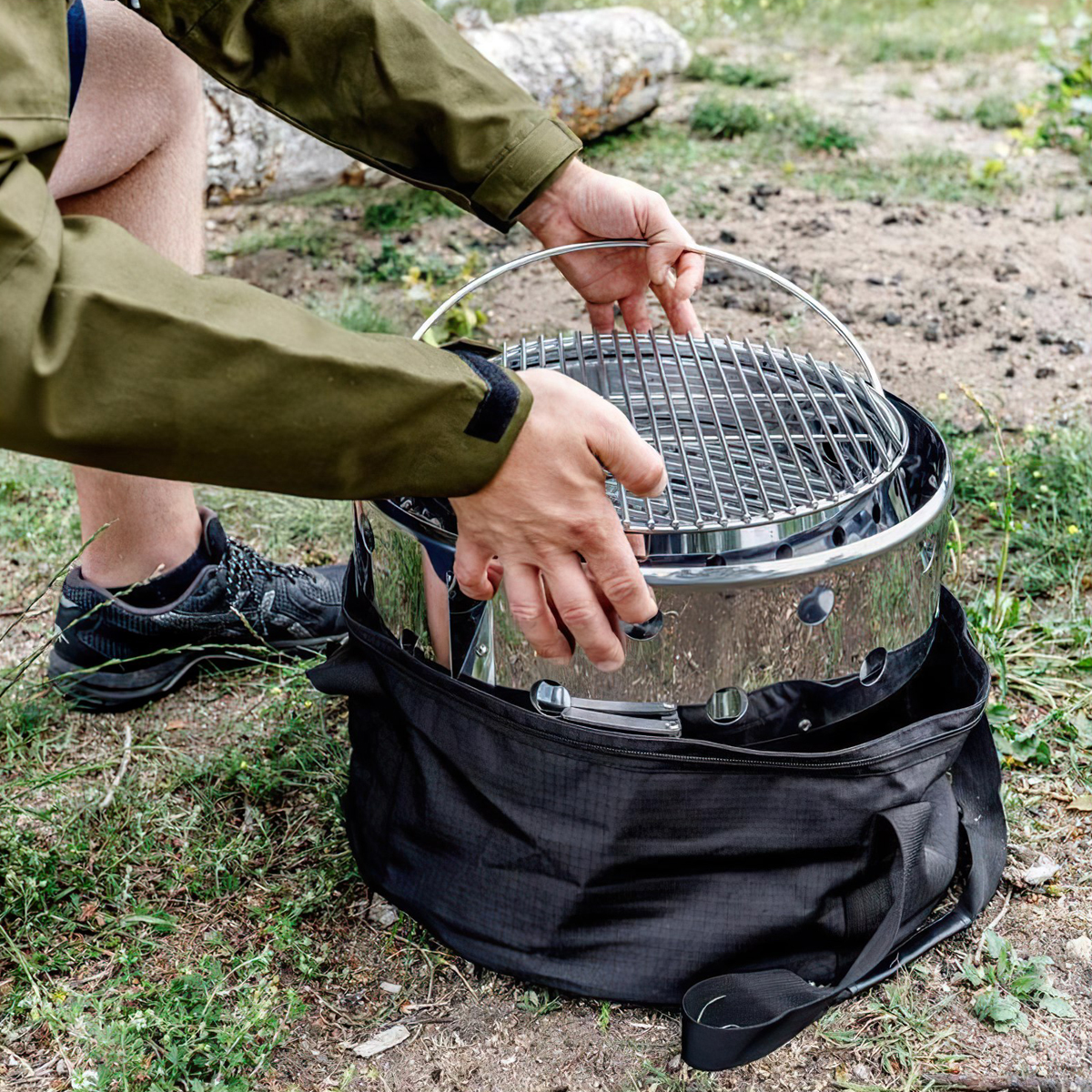 Petromax Atago Bếp Củi Dã Ngoại, Cắm Trại