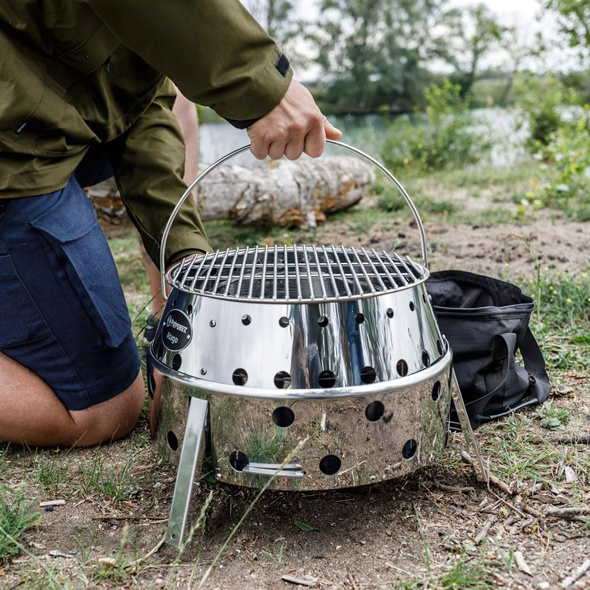 Petromax Atago Bếp Củi Dã Ngoại, Cắm Trại