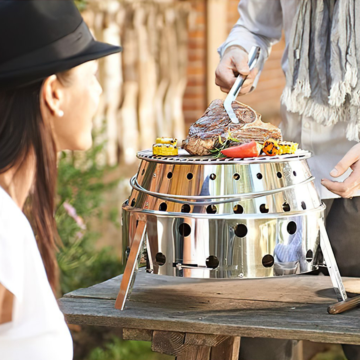 Petromax Atago Bếp Củi Dã Ngoại, Cắm Trại