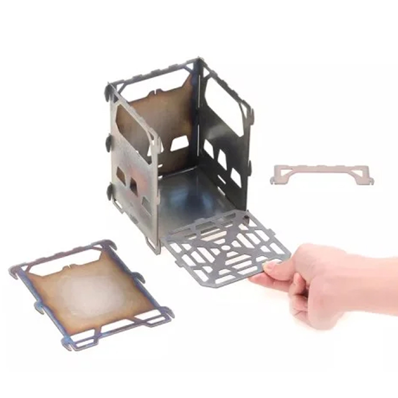 Keith Titanium Bếp Cắm Trại Củi Xếp Gọn