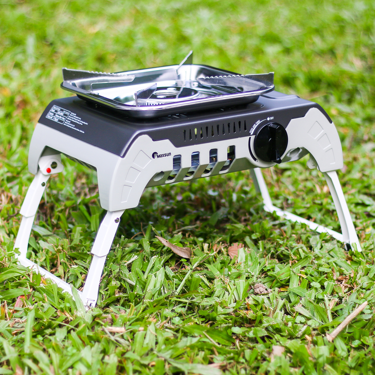 Maxsun MS-200DF Bếp Gas Cắm Trại Gấp Gọn