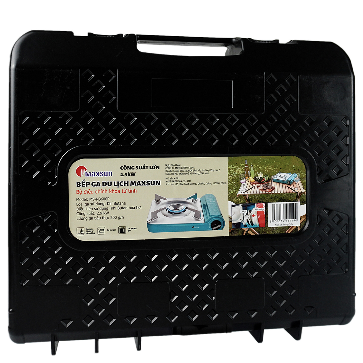 Maxsun MS-N3600R Bếp Ga Cắm Trại Mini