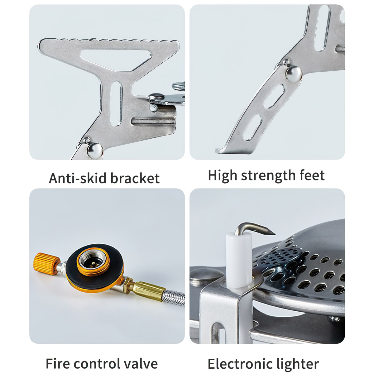 Naturehike Bếp Ga Dã Ngoại Xếp Gọn Folding Camping Stove