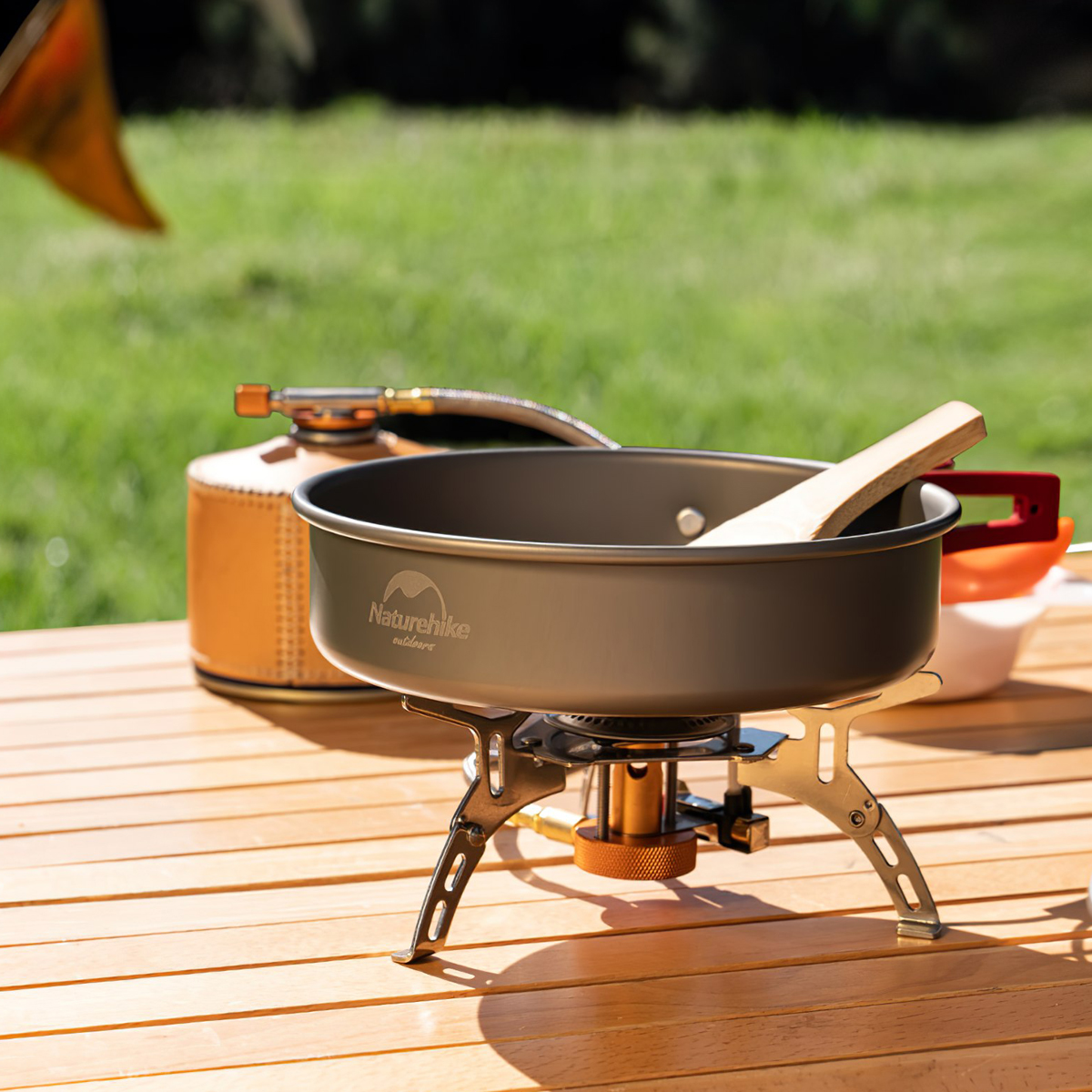 Naturehike Bếp Ga Dã Ngoại Xếp Gọn Folding Camping Stove