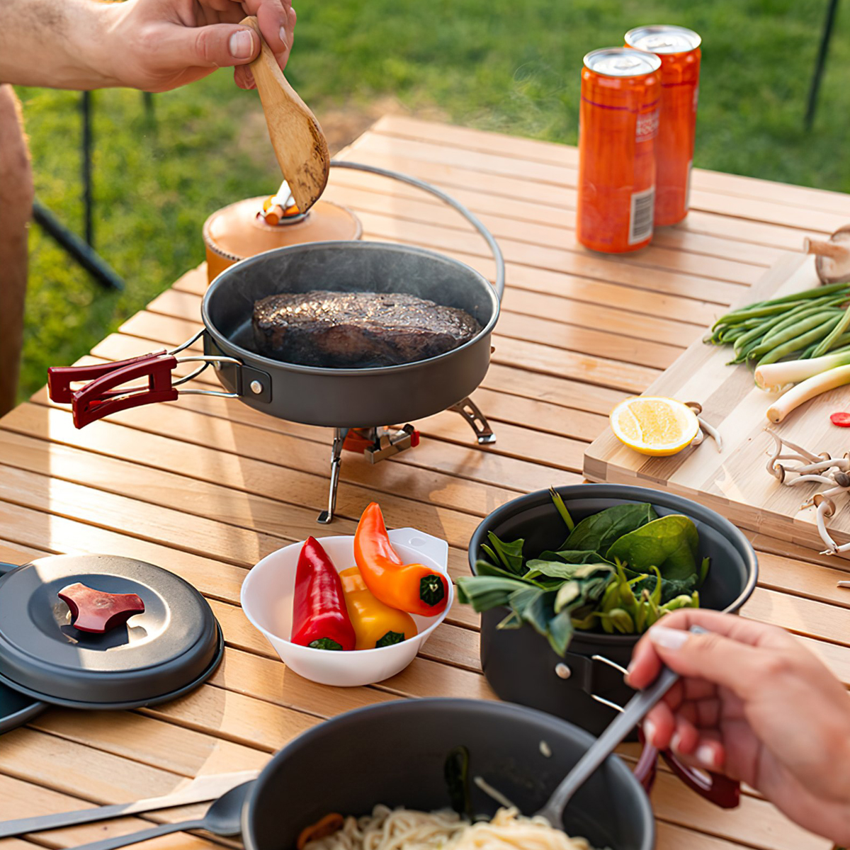 Naturehike Bếp Ga Dã Ngoại Xếp Gọn Folding Camping Stove