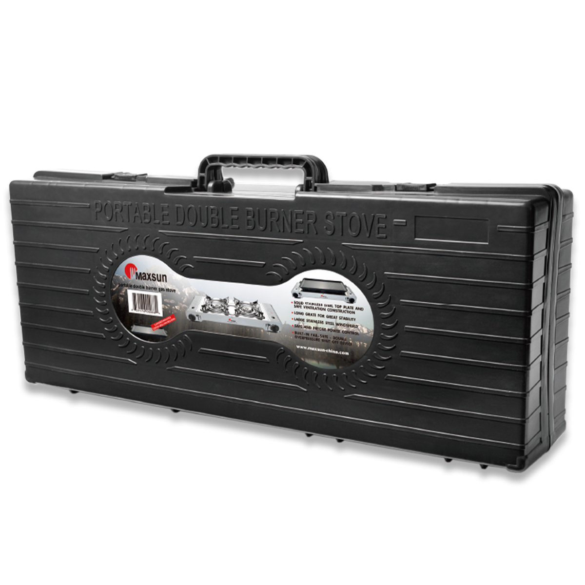 Maxsun MSD-5800S Bếp Gas Cắm Trại Đôi Kèm Chảo