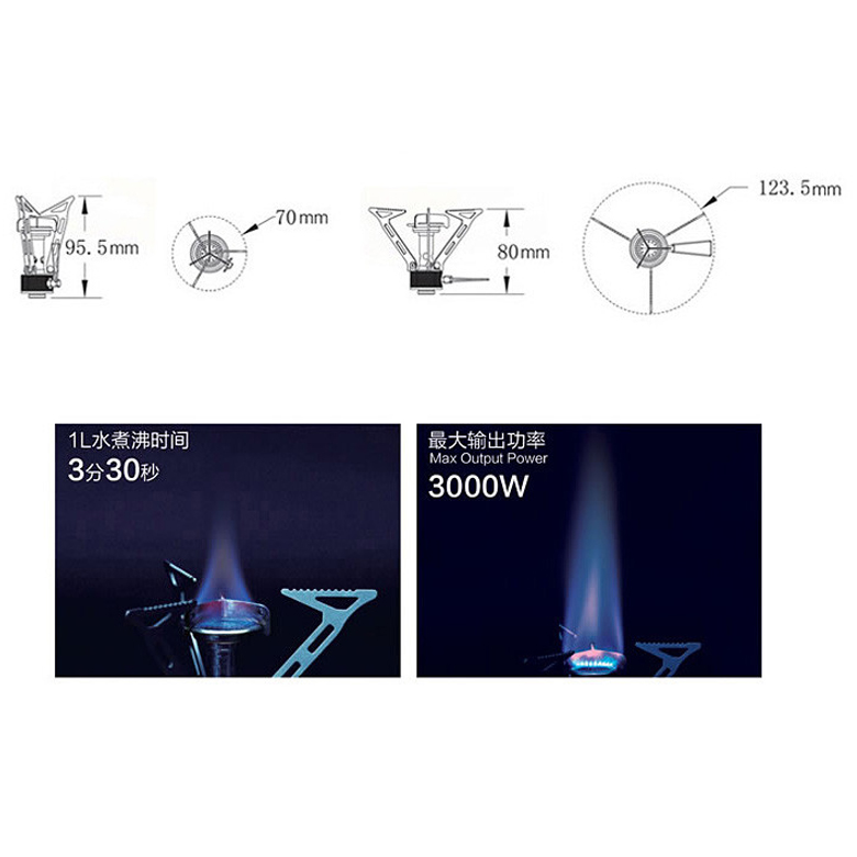 Fire-Maple FMS-103 Bếp Ga Dã Ngoại Gấp Gọn