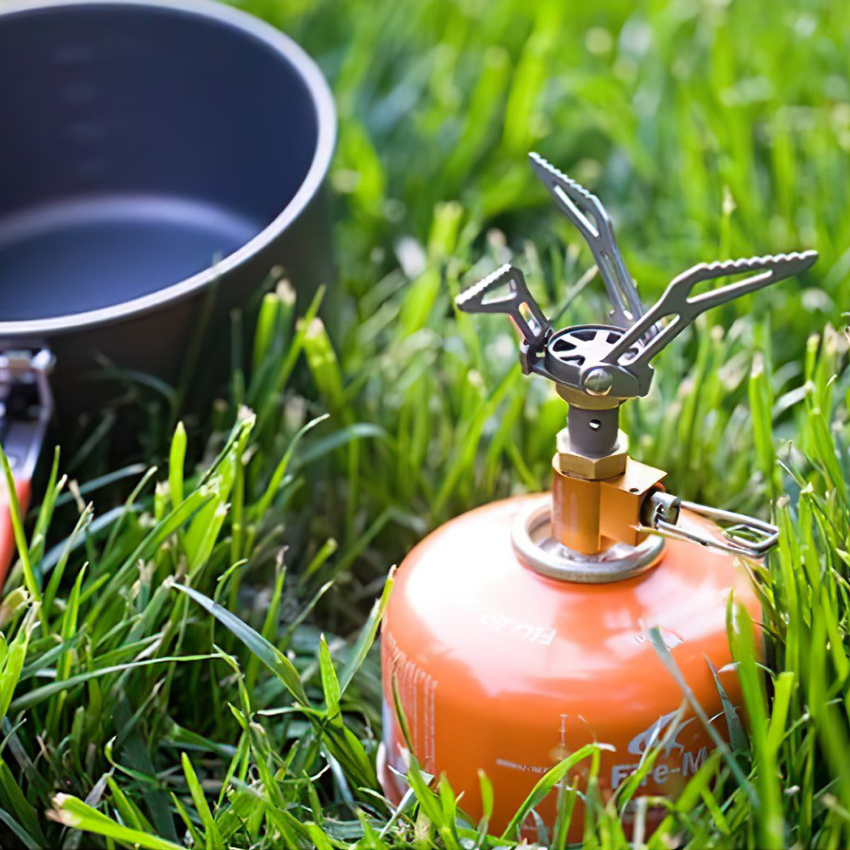 Bếp Ga Gấp Gọn Cắm Trại Titanium Siêu Nhẹ Fire Maple FMS-300T