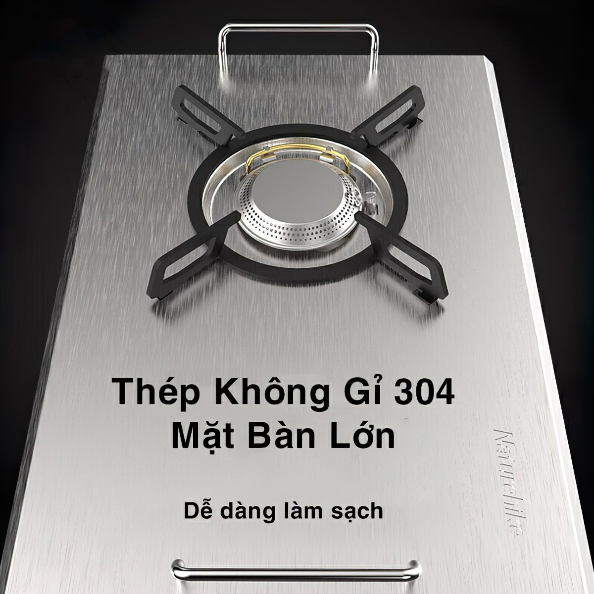 Bếp Ga Glamping Để Bàn Naturehike G01 Tabletop Folding Single Head Gas Furnace