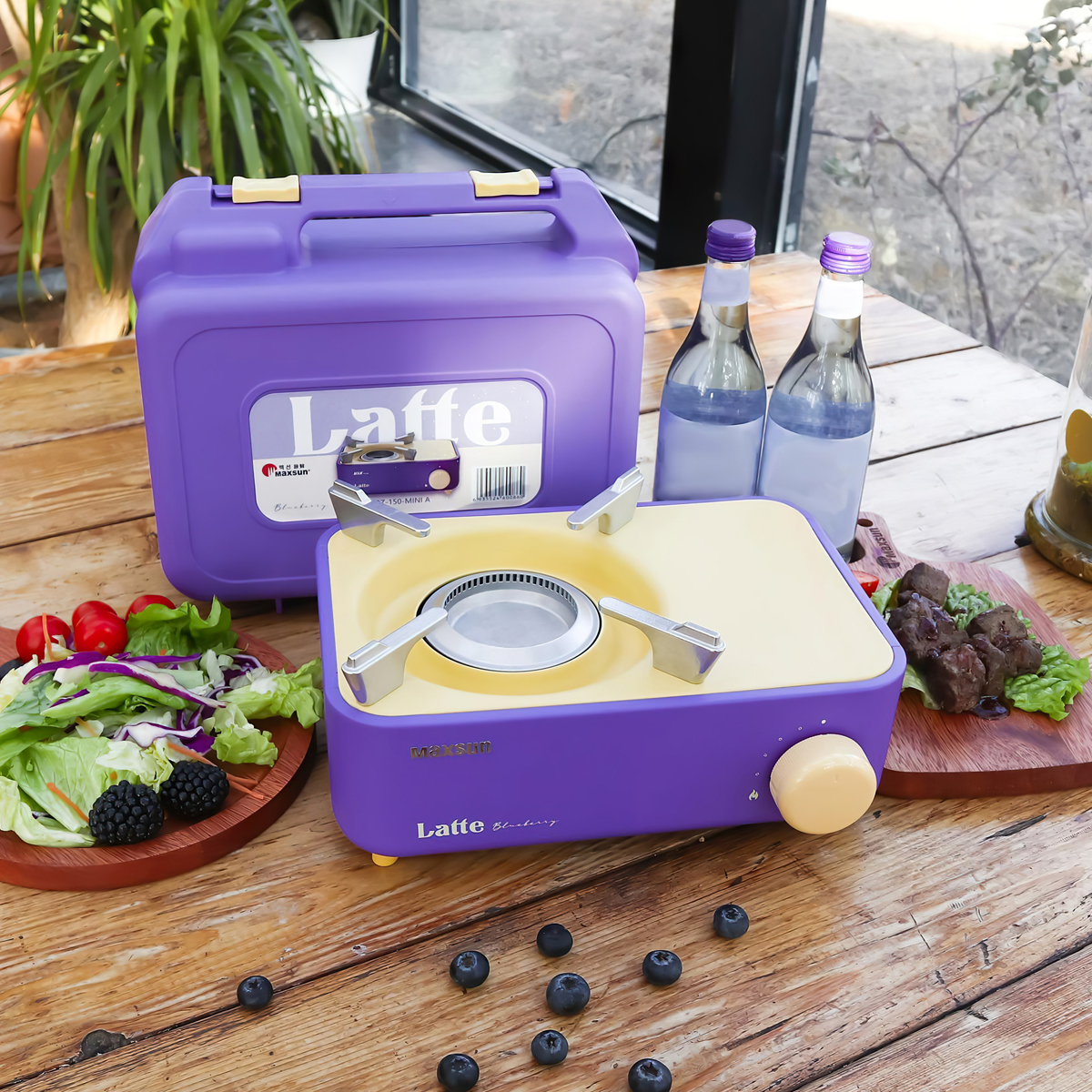 Maxsun Latte Bếp Ga Mini Cắm Trại