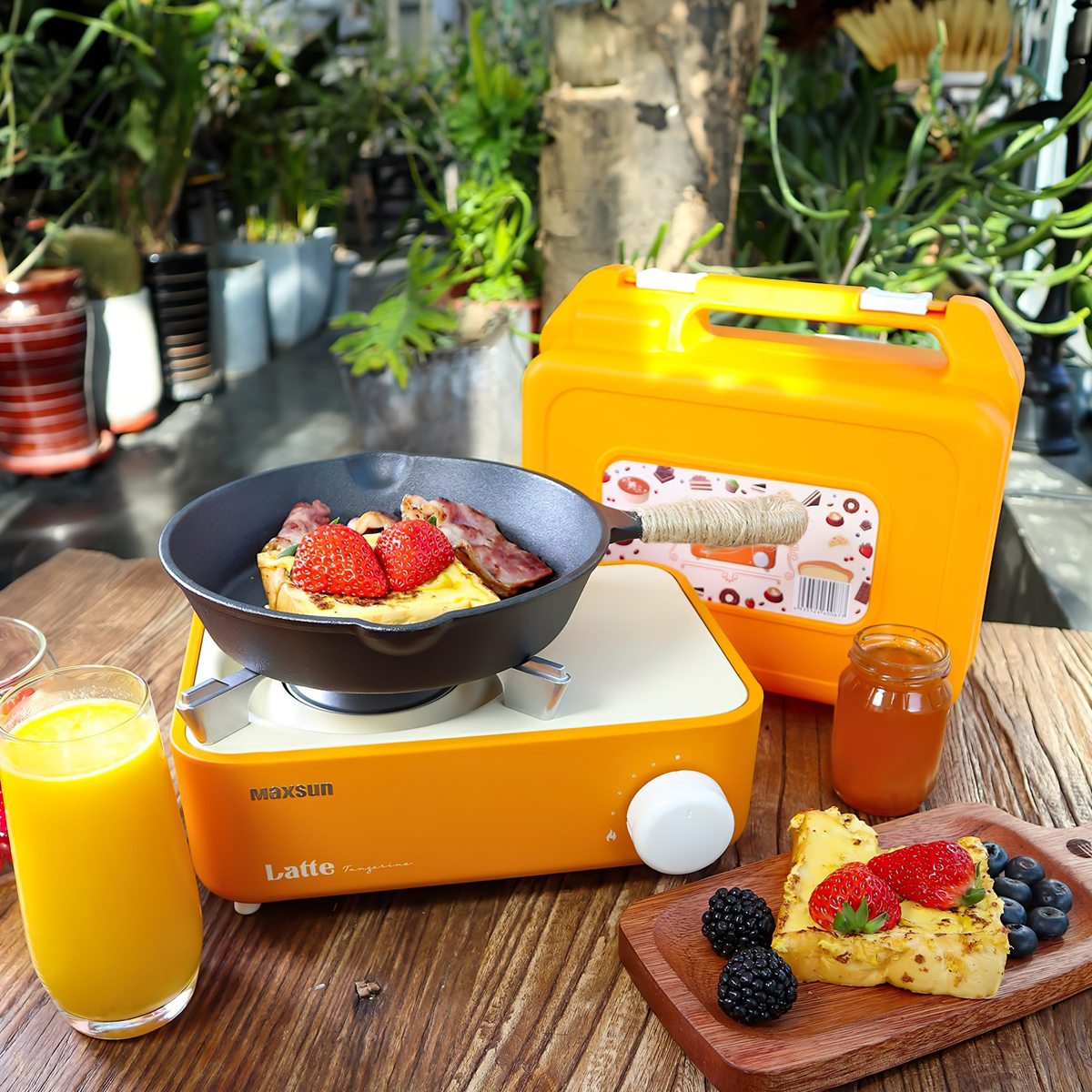 Maxsun Latte Bếp Ga Mini Cắm Trại