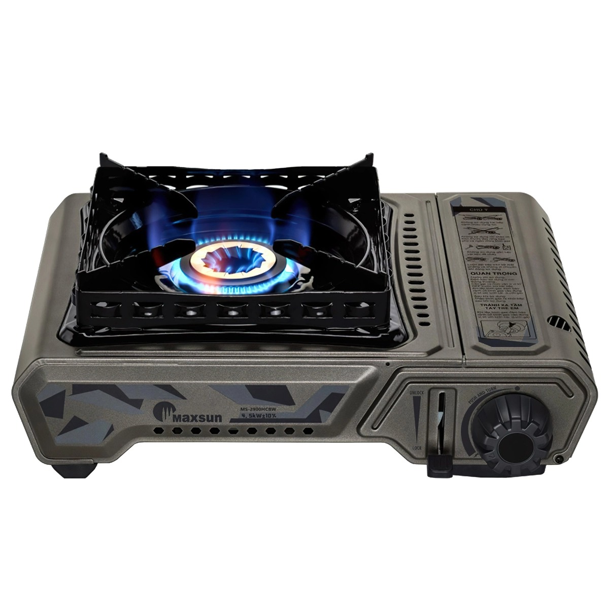 Maxsun MS-2900HCBW Bếp Ga Mini Cắm Trại
