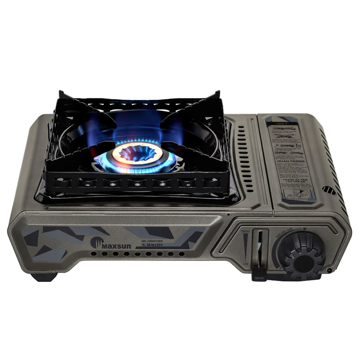 Maxsun MS-2900HCBW Bếp Ga Mini Cắm Trại