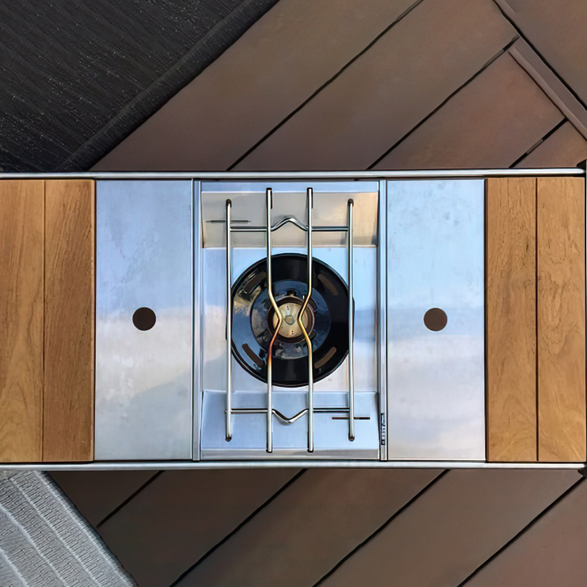 Bếp Gas Cắm Trại Du Lịch Snowpeak Flat Burner