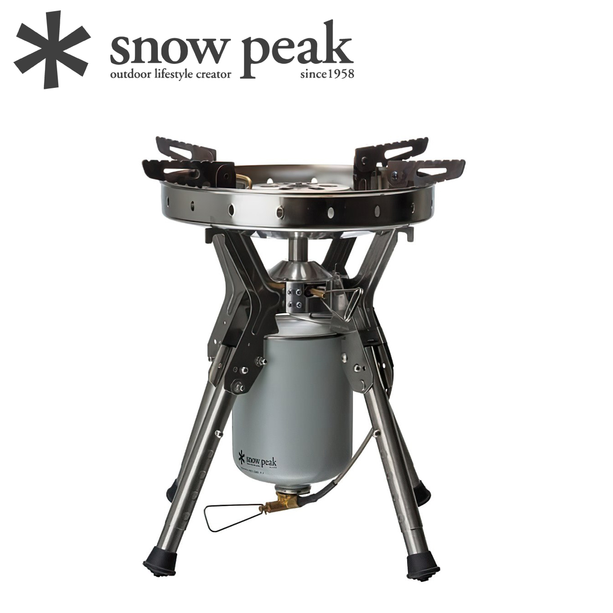 Bếp Gas Cắm Trại Du Lịch Snowpeak Gigapower Li Stove