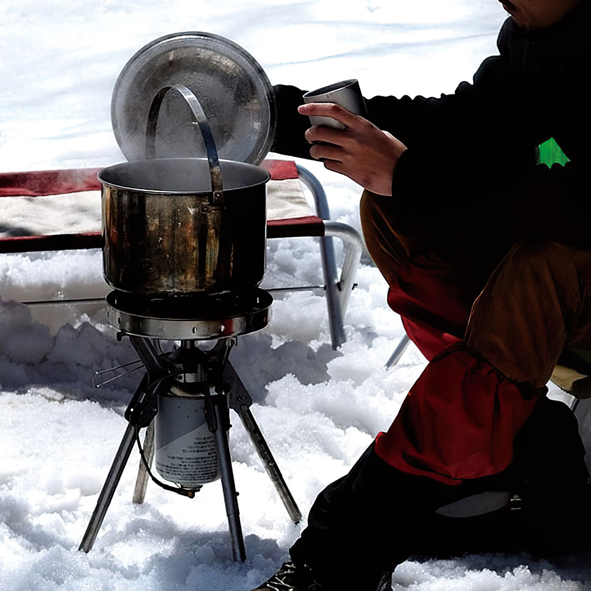 Bếp Gas Cắm Trại Du Lịch Snowpeak Gigapower Li Stove