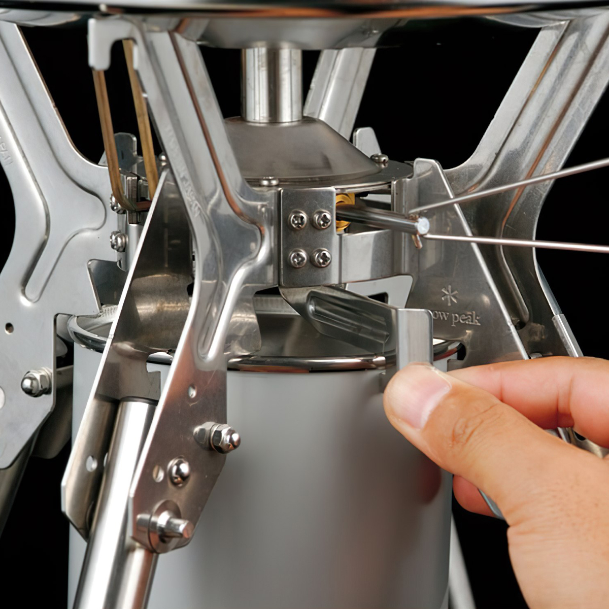 Bếp Gas Cắm Trại Du Lịch Snowpeak Gigapower Li Stove