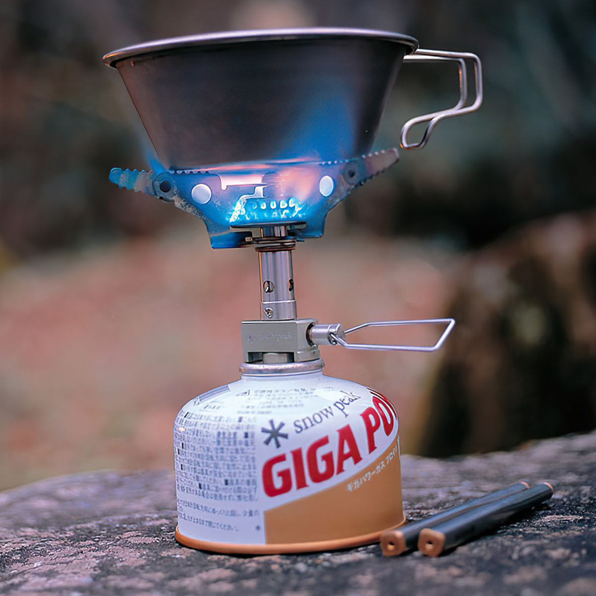 Bếp Gas Cắm Trại Du Lịch Snowpeak Gigapower Litemax Stove