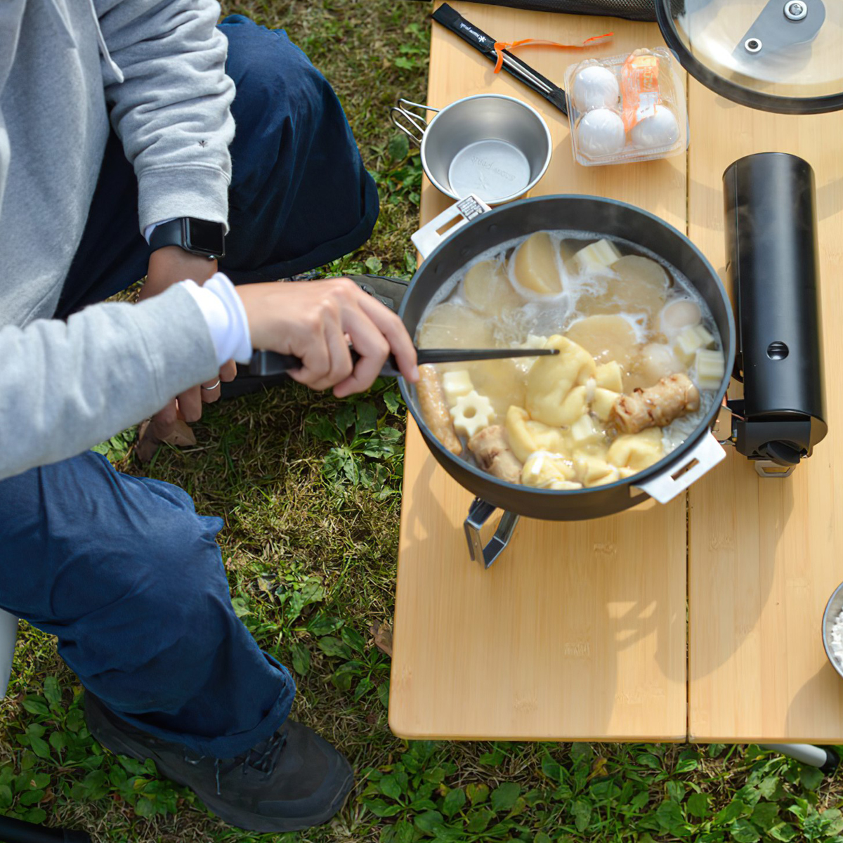 Bếp Gas Cắm Trại Du Lịch Snowpeak Home & Camp Burner