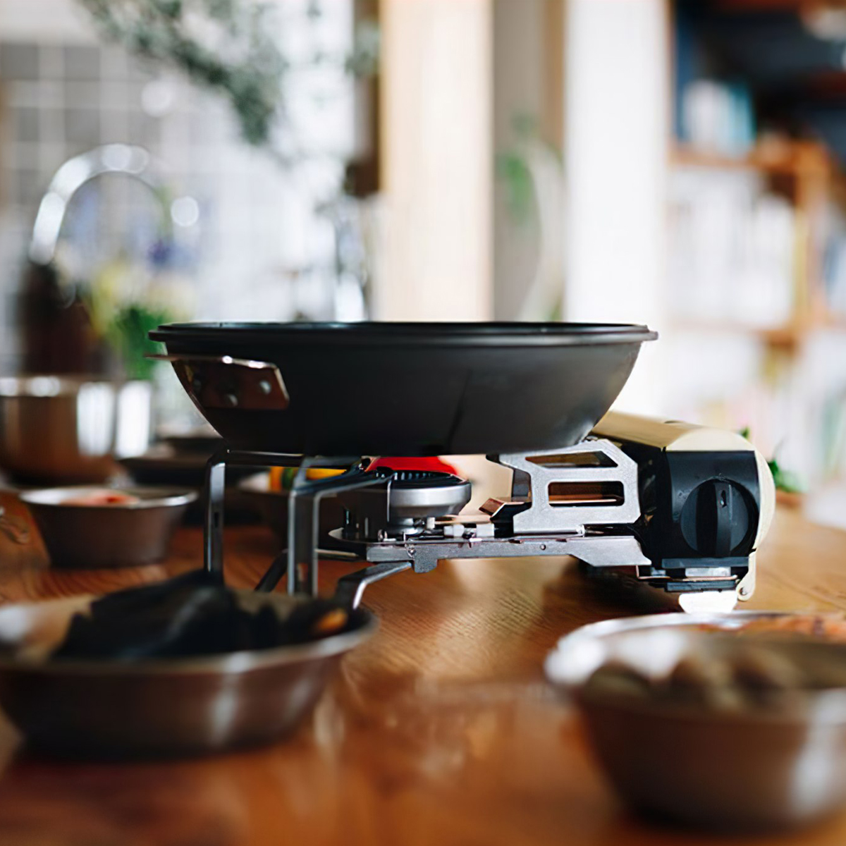 Bếp Gas Cắm Trại Du Lịch Snowpeak Home & Camp Burner